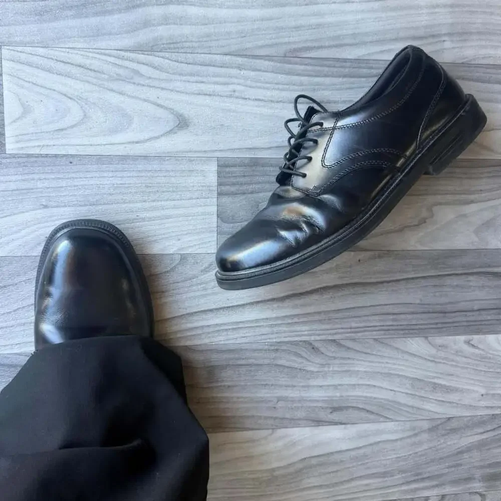 Nunn Bush Black Leather Oxford Dress Shoes Size 9 D